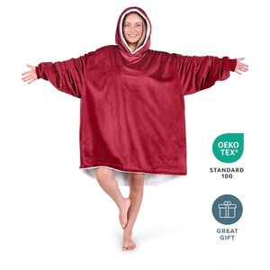 Bare Home Wearable Sherpa Blankets